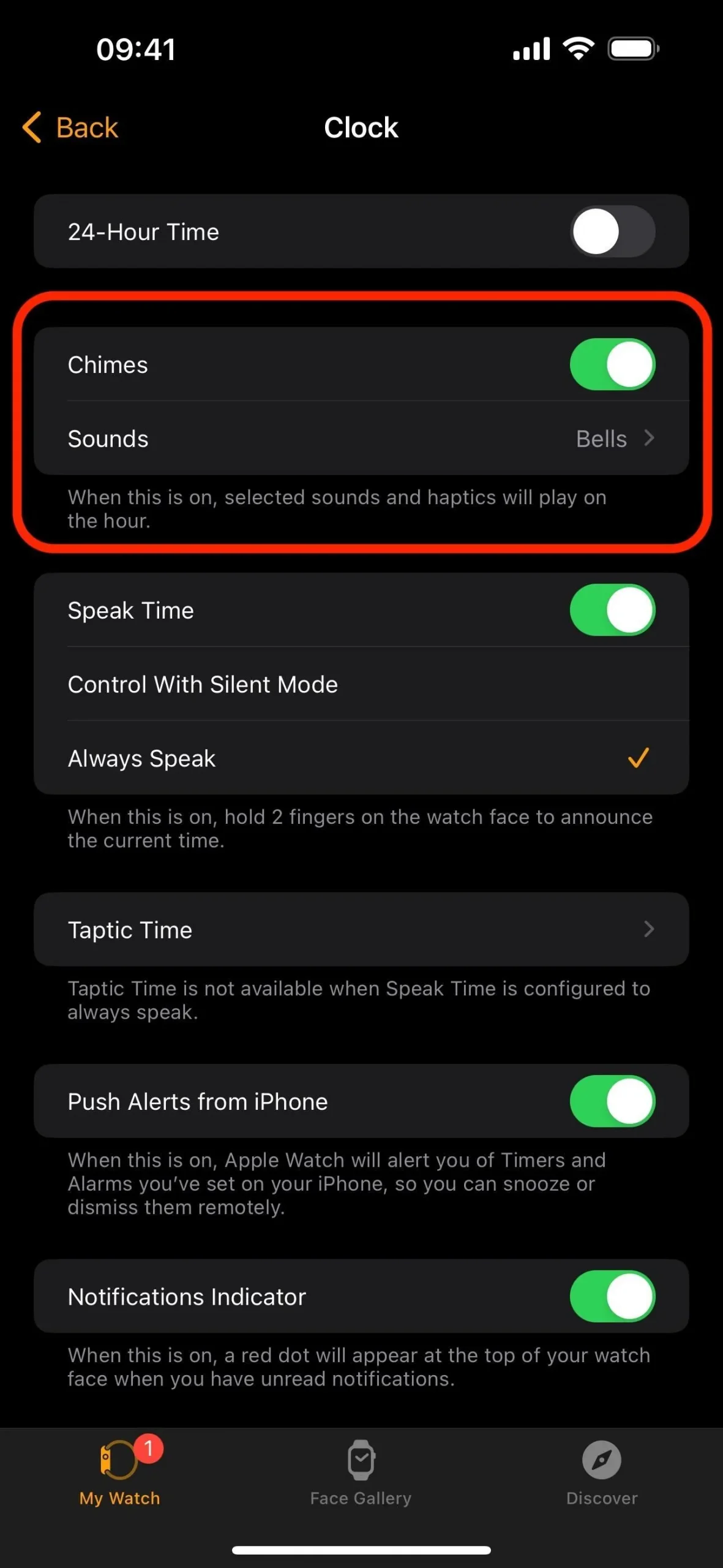 Obtenga la hora sin mirar usando las funciones ocultas de indicación de la hora del Apple Watch