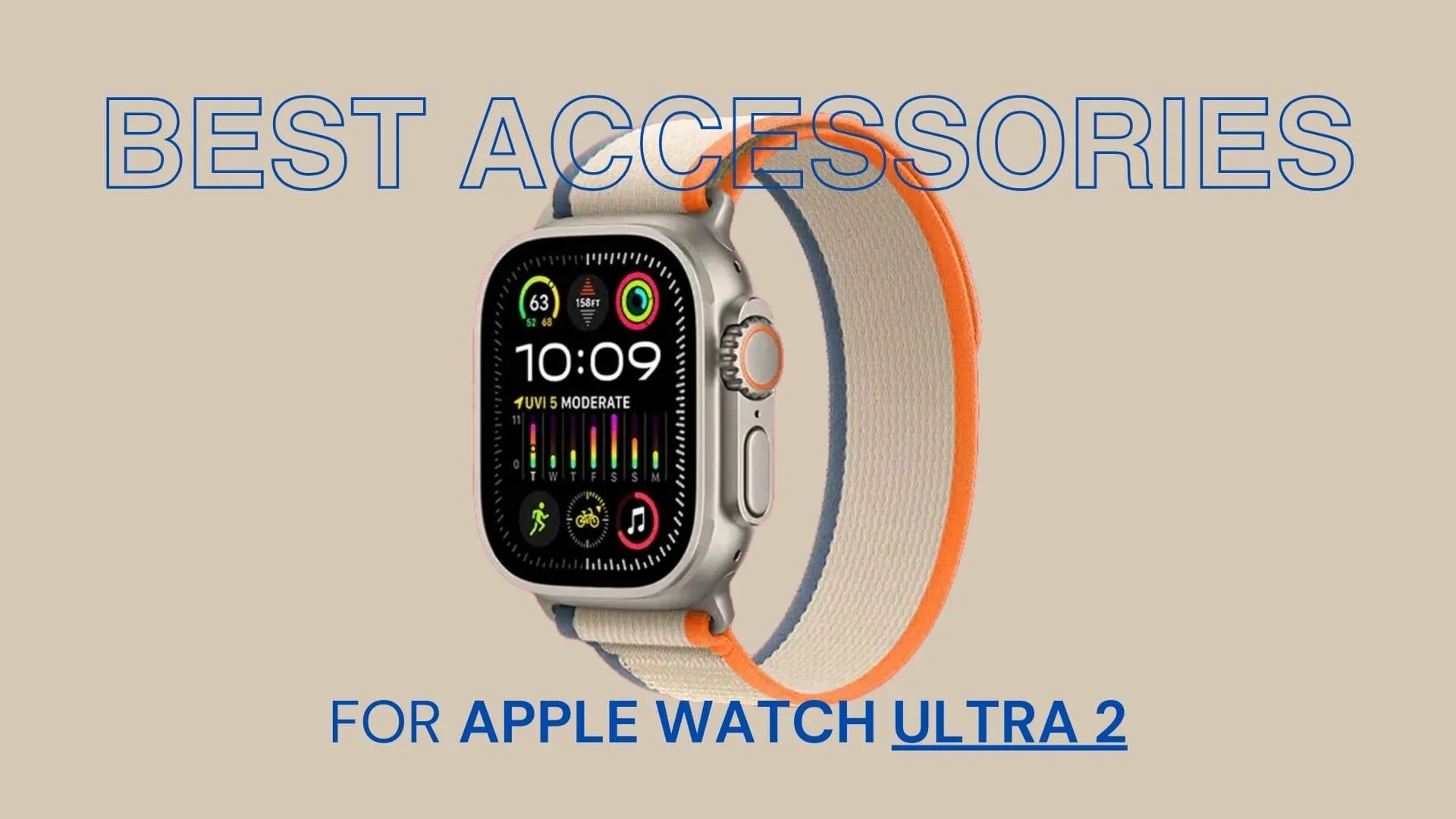 Найкращі аксесуари для Apple Watch Ultra 2