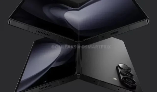 Los renderizados de Galaxy Z Fold y Z Flip 6 muestran algunos ajustes de diseño
