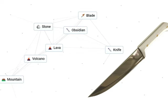 Comment fabriquer un couteau dans Infinite Craft (recette et combos)