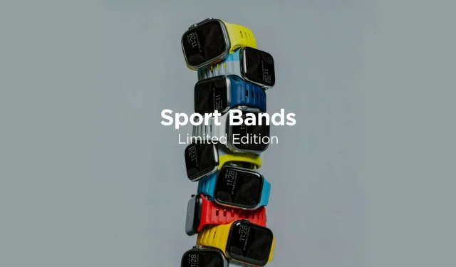 Nomad taastab piiratud aja jooksul varem väljamüüdud piiratud väljaandega Apple Watch Sport Bandi värve